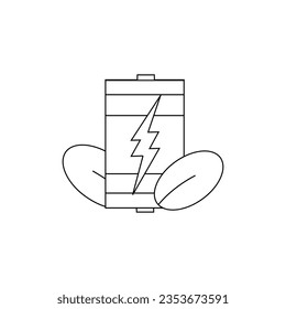 Ecology Icons Set. web icons such as Recycling, Alternative Energy Source, Eco house, Environmental Protection, Global Warming and other. Industry 4.0 concept factory of the future.