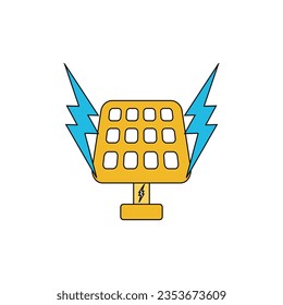Ecology Icons Set. web icons such as Recycling, Alternative Energy Source, Eco house, Environmental Protection, Global Warming and other. Industry 4.0 concept factory of the future.