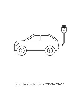Juego de iconos ecológicos. iconos web como el reciclaje, fuentes de energía alternativas, Eco house, protección ambiental, calentamiento global y otros. Fábrica de concepto de la industria 4.0 del futuro.