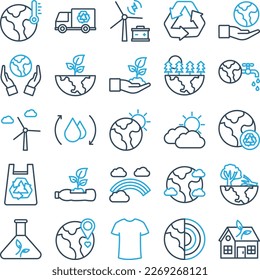 Ecology icons set, winter icons set, weather icons set, Ecology vector Ecology icons collection, winter  pack, Energy Ecosystem vector  set, Habitat Ecology 