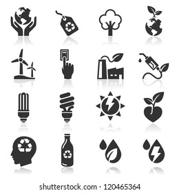 Ecology icons set3. vector illustration. More icons in my portfolio.