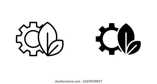 Ecology icons vector graphic pack