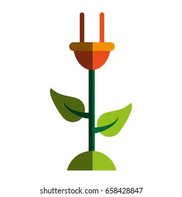 ecology illustration cartoon flat shadow