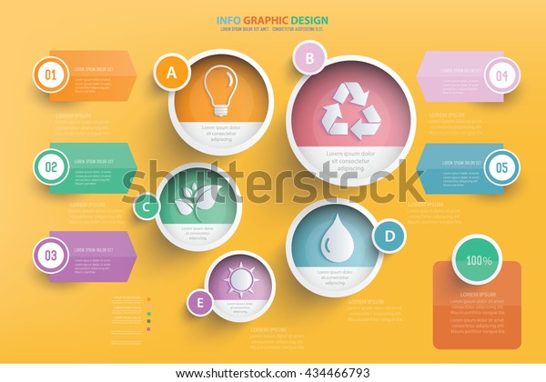 Ecology info graphic\
design,vector