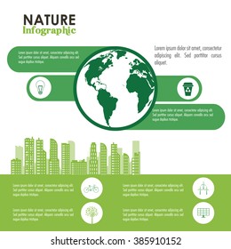 Ecology Infographic design 