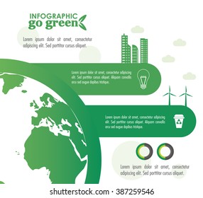 Ecology Infographic design 