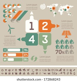 Plantilla Infográfica de Ecología.