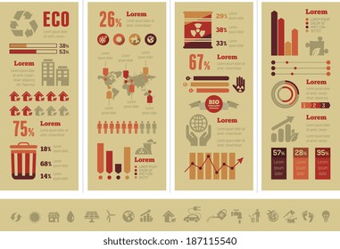 Ecology Infographic Template.