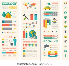 Ecology Infographic Template.