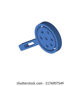 Ecology isometric left top view 3D icon