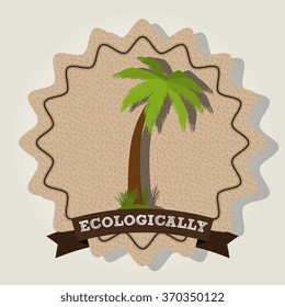 Ecology label graphic
