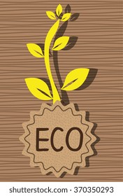 Ecology label graphic
