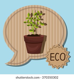 Ecology label graphic