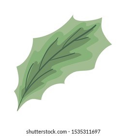 ecology leaf plant isolated icon vector illustration design