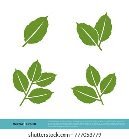 Ecology Leaf Sphere Icon Vector Logo Template Illustration Design. Vector EPS 10.