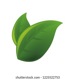 Ecology Leafs Plant Icon Stock Vector (Royalty Free) 1225522753 ...