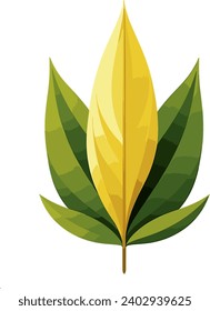 ecology leafs plant icon vector illustration designicon vector illustration graphic design