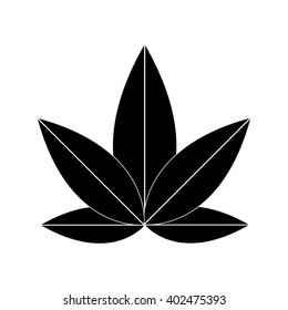 Ecology leaves and symbols