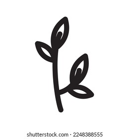 Ecology line art icon, nature and environment. Protection, planet care, natural recycling power. Vector ecology line art illustration