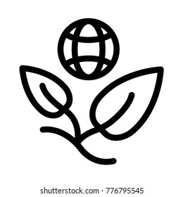  Ecology Line icon