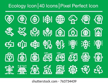 ecology line icon,editable stroke,pixel perfect icon