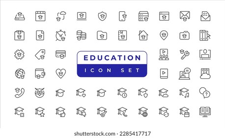 Ecology line icons set. Renewable energy outline icons collection. Solar panel, recycle, eco, bio, power, water - stock vector