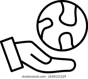 Ecology Line vector Icon Design