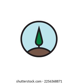 Plantilla vectorial de ilustración de diseño de logotipo ecológico