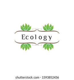 Ecology Logo and Icon Vector Template