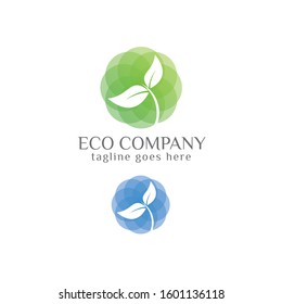 Ecology Logo and Icon Vector Template