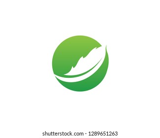 Ecology logo illustration - Vector