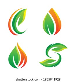 Ecology logo images illustration design