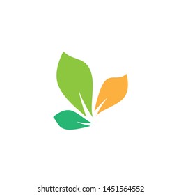 Ecology logo template vector icon
