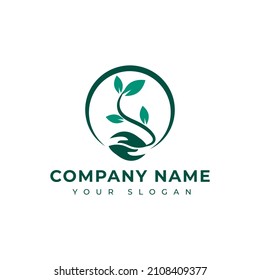 ecology logo vector design template
