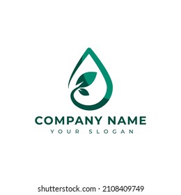 ecology logo vector design template