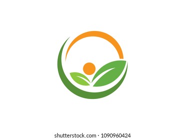 ecology nature element vector icon