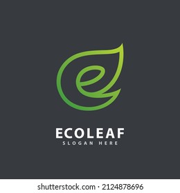 Elemento de logotipo de la naturaleza ecológica vector 