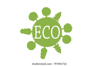Ecology planet plants and grass