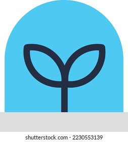 ecology plantVector Icon which is suitable for commercial work and easily modify or edit it
