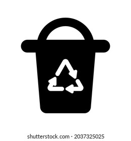 Ecology recycle icon.trash,environment (vector illustration)