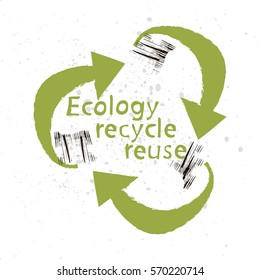 Ecology - recycle - reuse