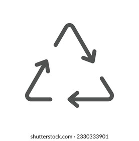 Ecology related icon outline and linear vector.