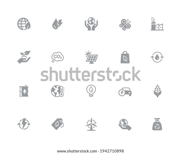 Ecology and Renewable
Energy - 32 pixels Icons White Series - Vector icons designed to
work in a 32 pixel
grid