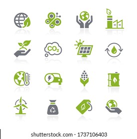 Ecology & Renewable Energy Icons // Natura Series