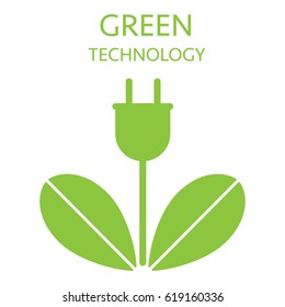 Ecology sharging vector icon