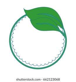 Ecology stamp emblem