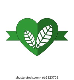 Ecology stamp emblem