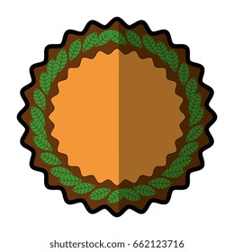 Ecology stamp emblem