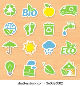 Ecology stickers