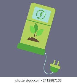 Ecology and Sustainability Vector Icon for Better Environmental Earth